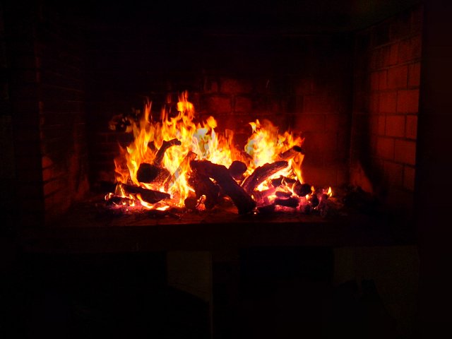 El fuego de la Barbacoa del Hotel Sol, Benicarló, de Francisco Rosado