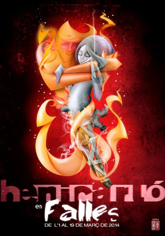 Falles 2014, rètol oficial