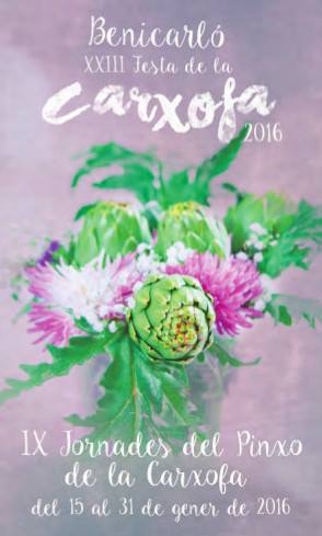 IX jornades del pinxo de la carxofa 2016