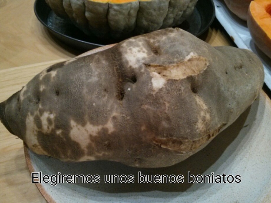 boniatos herbidos con piel
