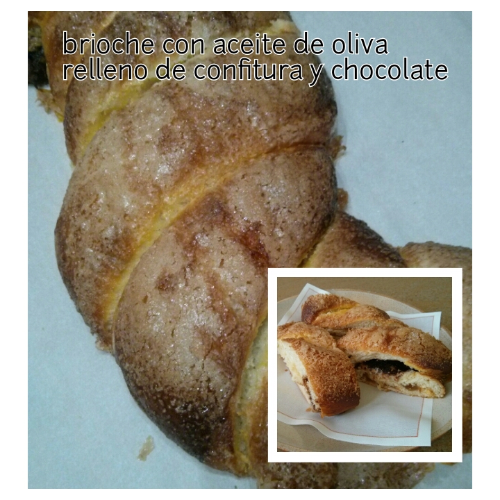 Trenza -brioche con aceite de oliva sin lactosa para el desayuno del Hotel Sol de Benicarló